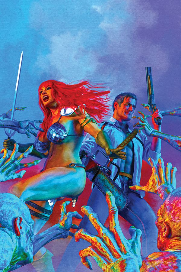 Red Sonja Vs The Army of Darkness #1 - Foil (Cover C | Spears)