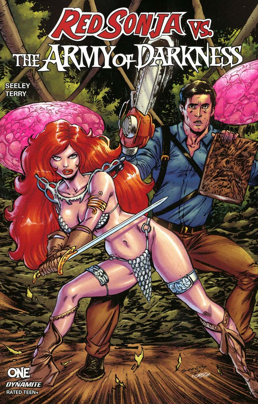 Red Sonja Vs The Army of Darkness #1 - Cover B (Seeley)