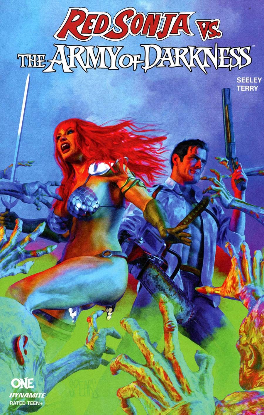 Red Sonja Vs The Army of Darkness #1 - Cover E