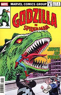 Godzilla Vs Spider-Man (One Shot) - Cover D