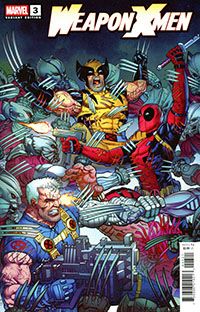 Weapon X-Men Volume 2 #3 - Cover B