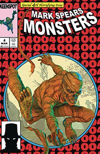 Mark Spears Monsters #4 - Cover D Variant Mark Spears (Amazing Spider-Man 300 Homage Cover)