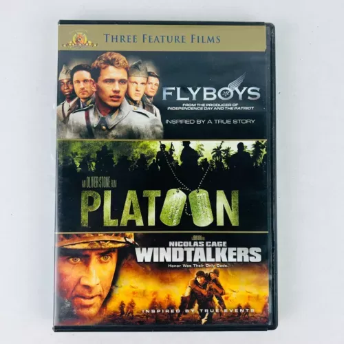 Three Feature Films Fly Boys/ Platoon/ Wind Talkers