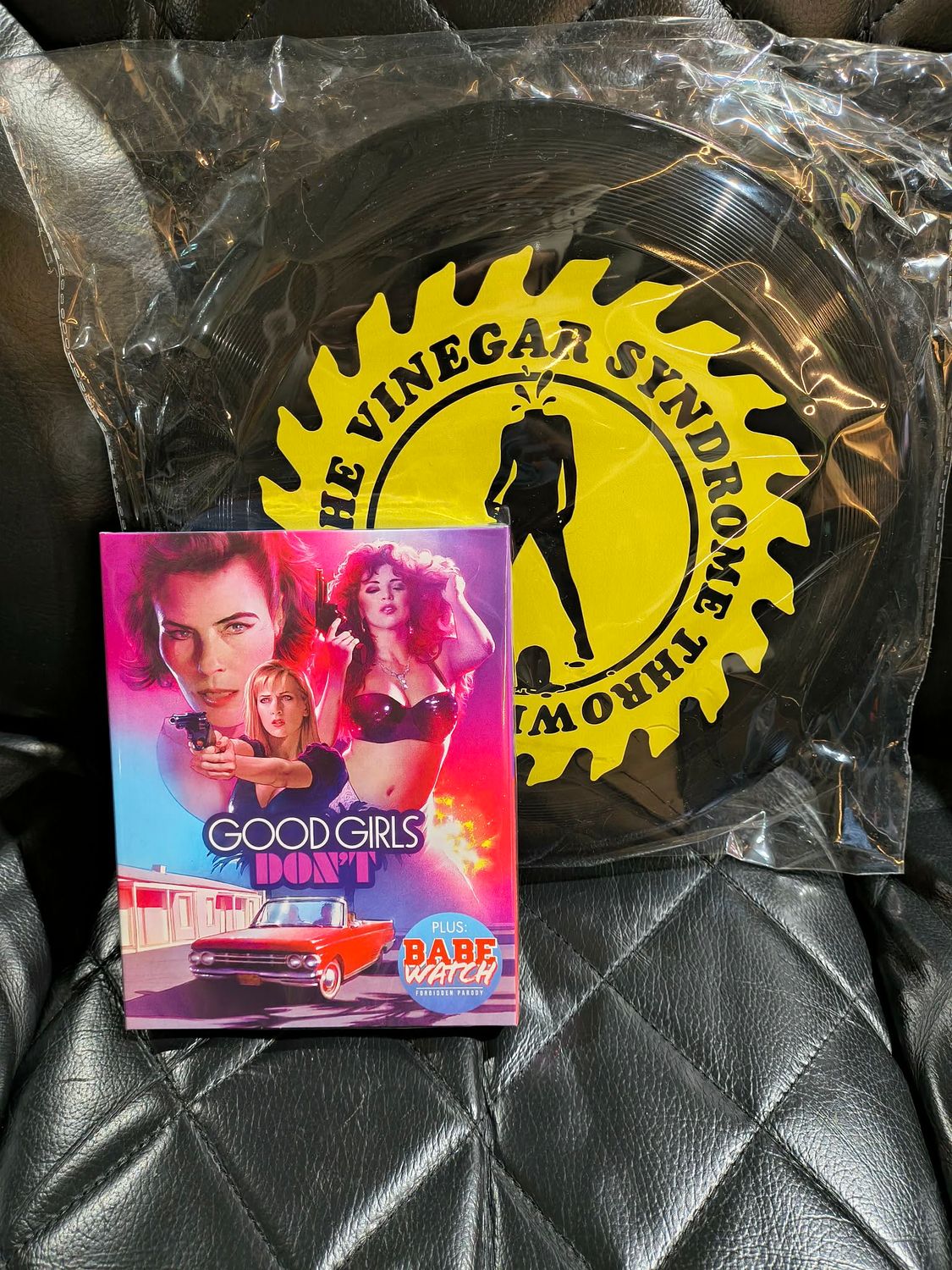 Good Girls Don’t &amp; Babe Watch Blu-ray, Vinegar Syndrome April Fools w/Frisbee