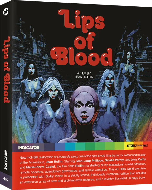Blu Ray Lips Of Blood Indicator Limited Edition
