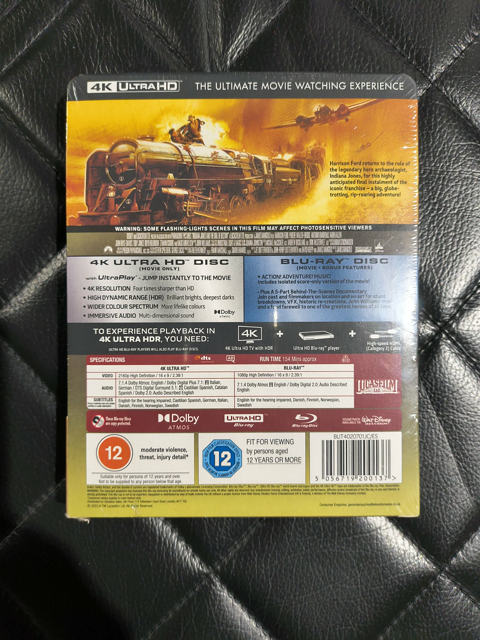 4K Indiana Jones And The Dial Of Destiny img