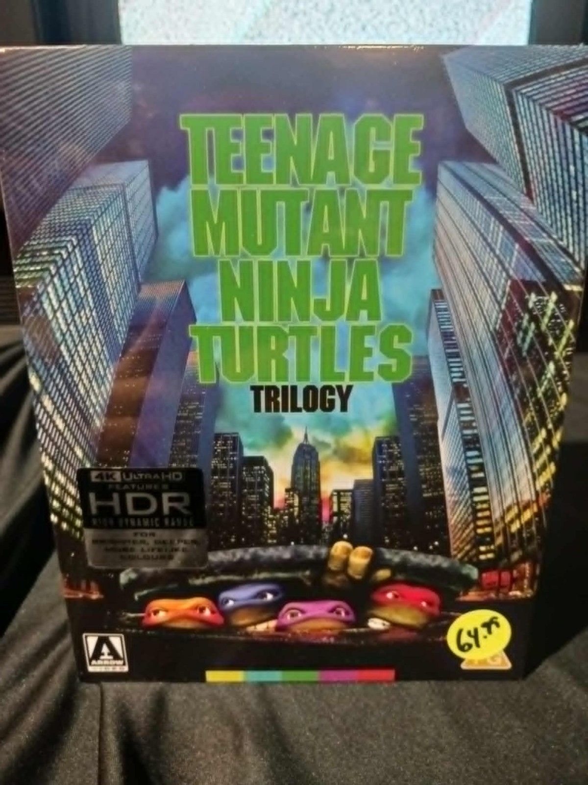 TMNT - Teenage Mutant Ninja Turtles (3 Films) (1990-1993) Movie Collection Arrow img