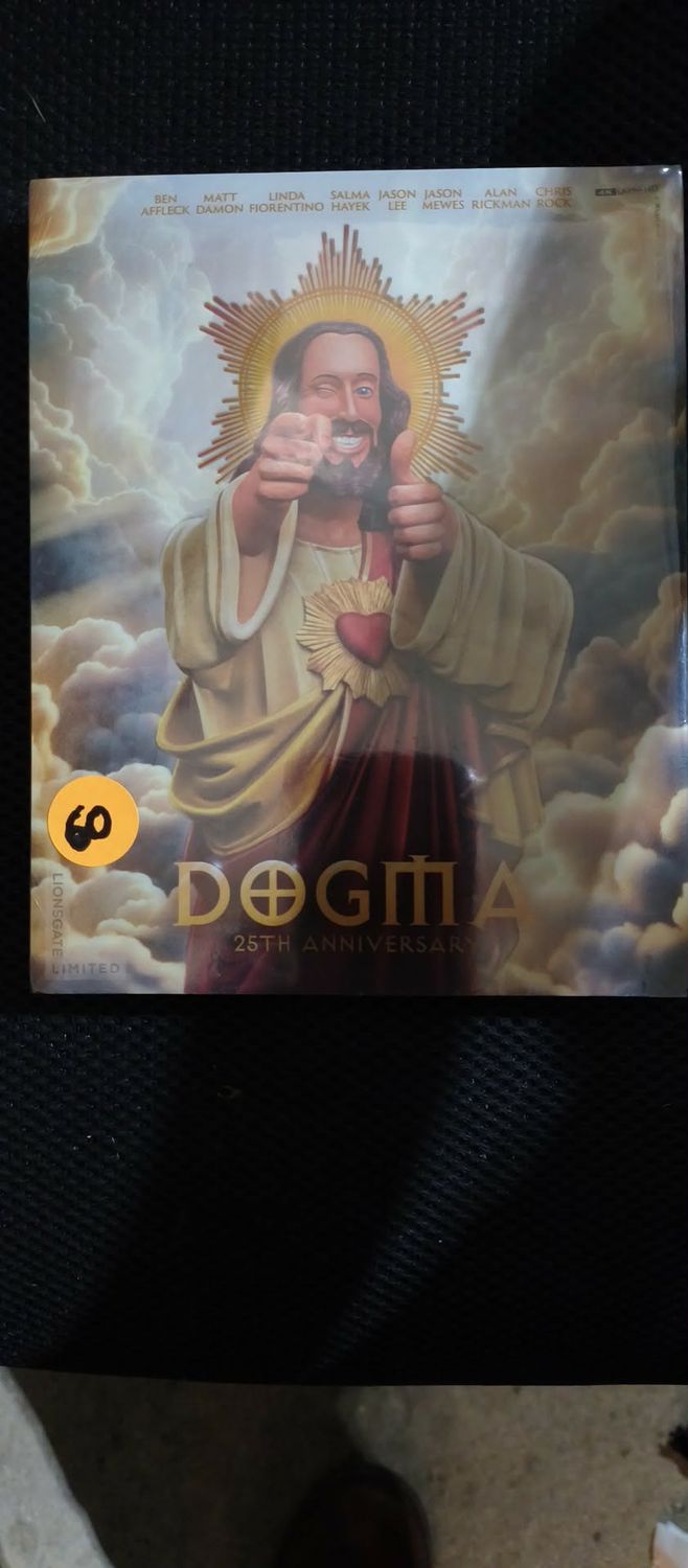 Dogma 4K Steelbook (4K UHD + Blu-ray + Digital, 1999, Region Free)