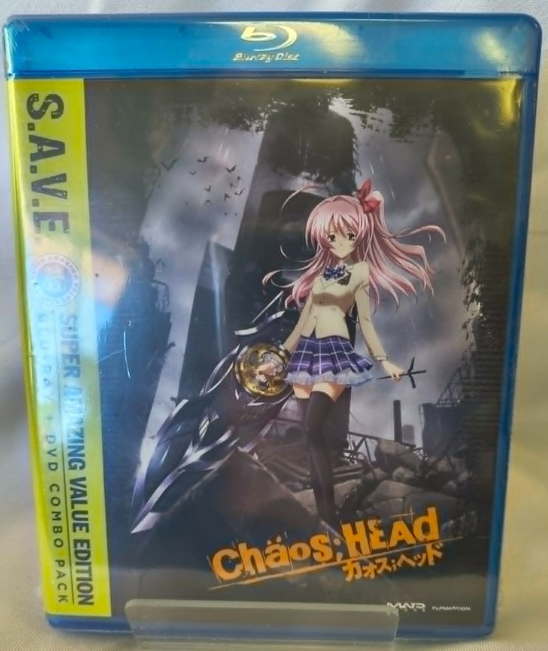 Chaos Head: The Complete Series (Blu-ray &amp; DVD Disc, 2011, 4-Disc Set)