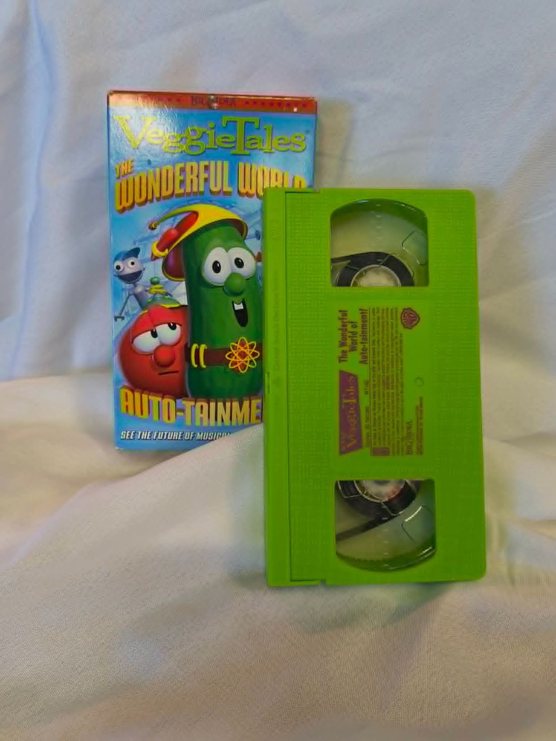 VeggieTales The Wonderful World Of Auto Tainment - 2003 - VHS - Family
