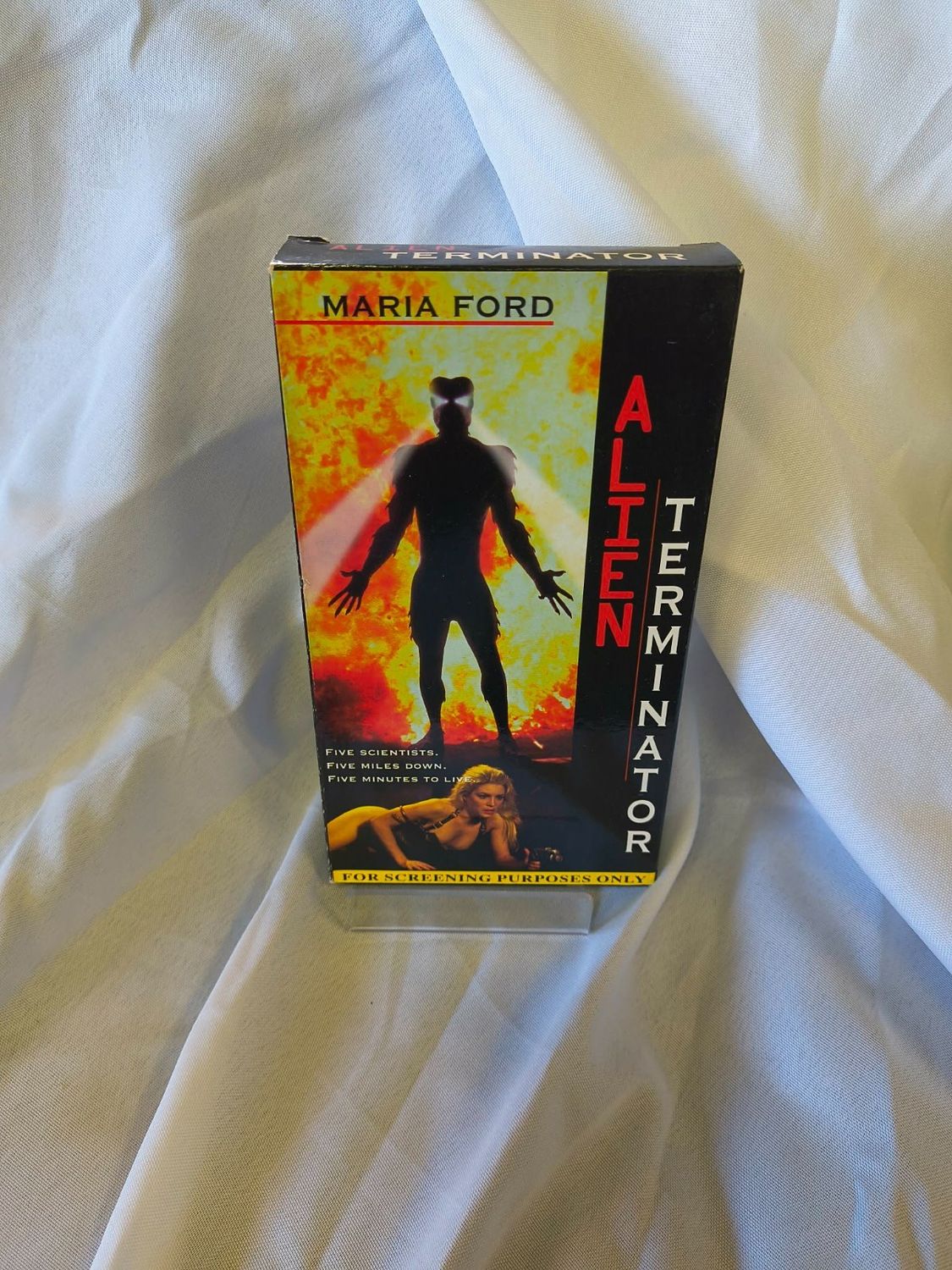Alien Terminator (VHS,1995) Maria Ford, Rodger Halston USED
