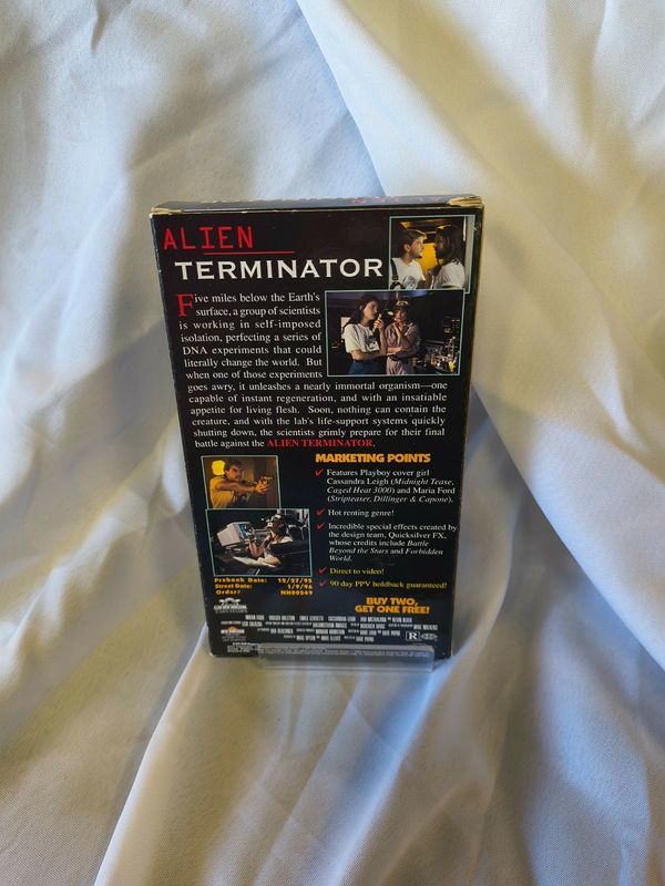 Alien Terminator (VHS,1995) Maria Ford, Rodger Halston USED