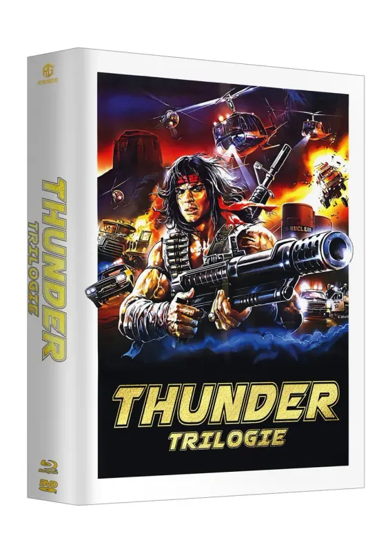 THUNDER Trilogy (6 Disc Edition) Mega Media book Cover B German Packaging / English Audio / Region Free Preorder