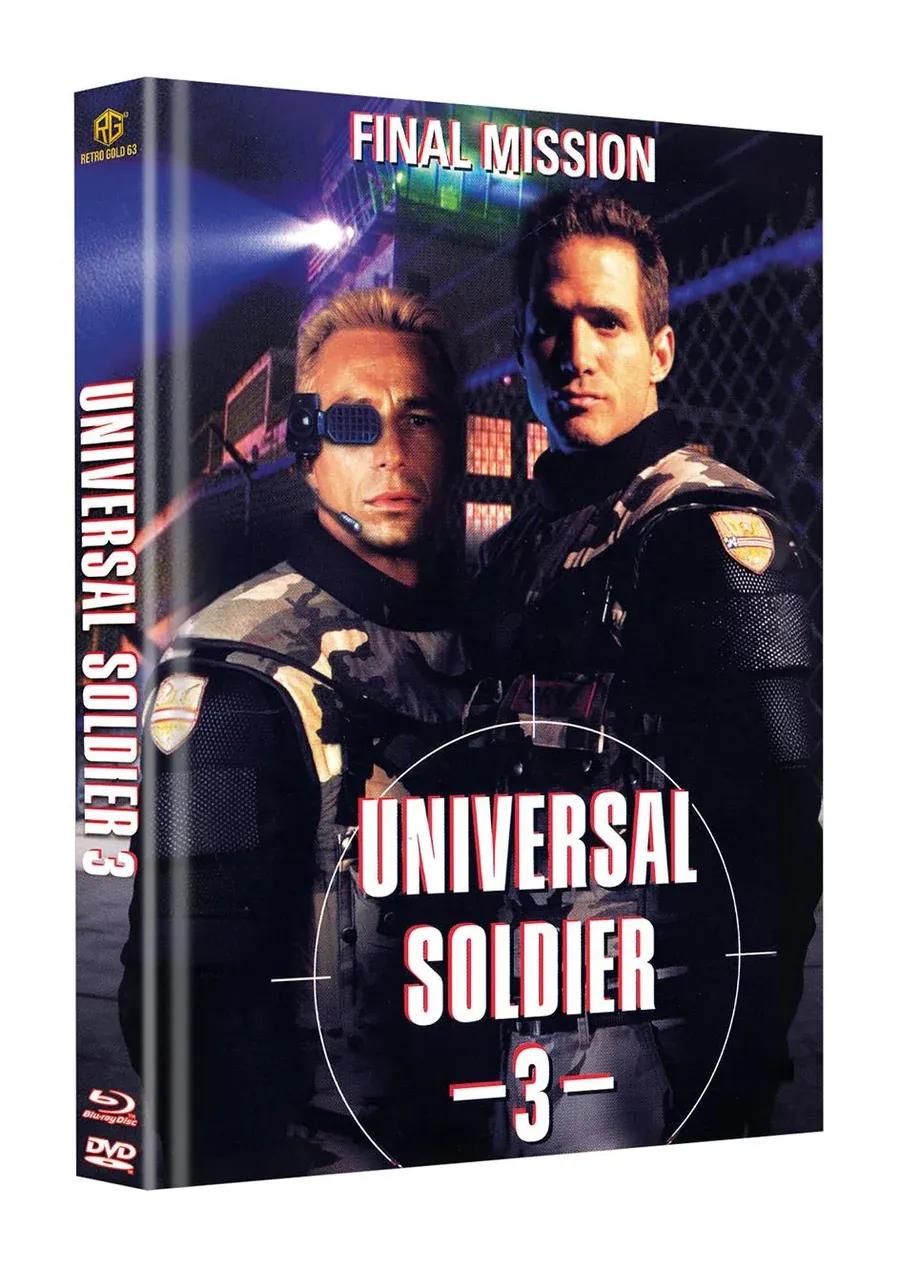 Universal Soldier: Unfinished Business Media book Unpadded Cover B German Packaging / English Audio / Region Free Preorder