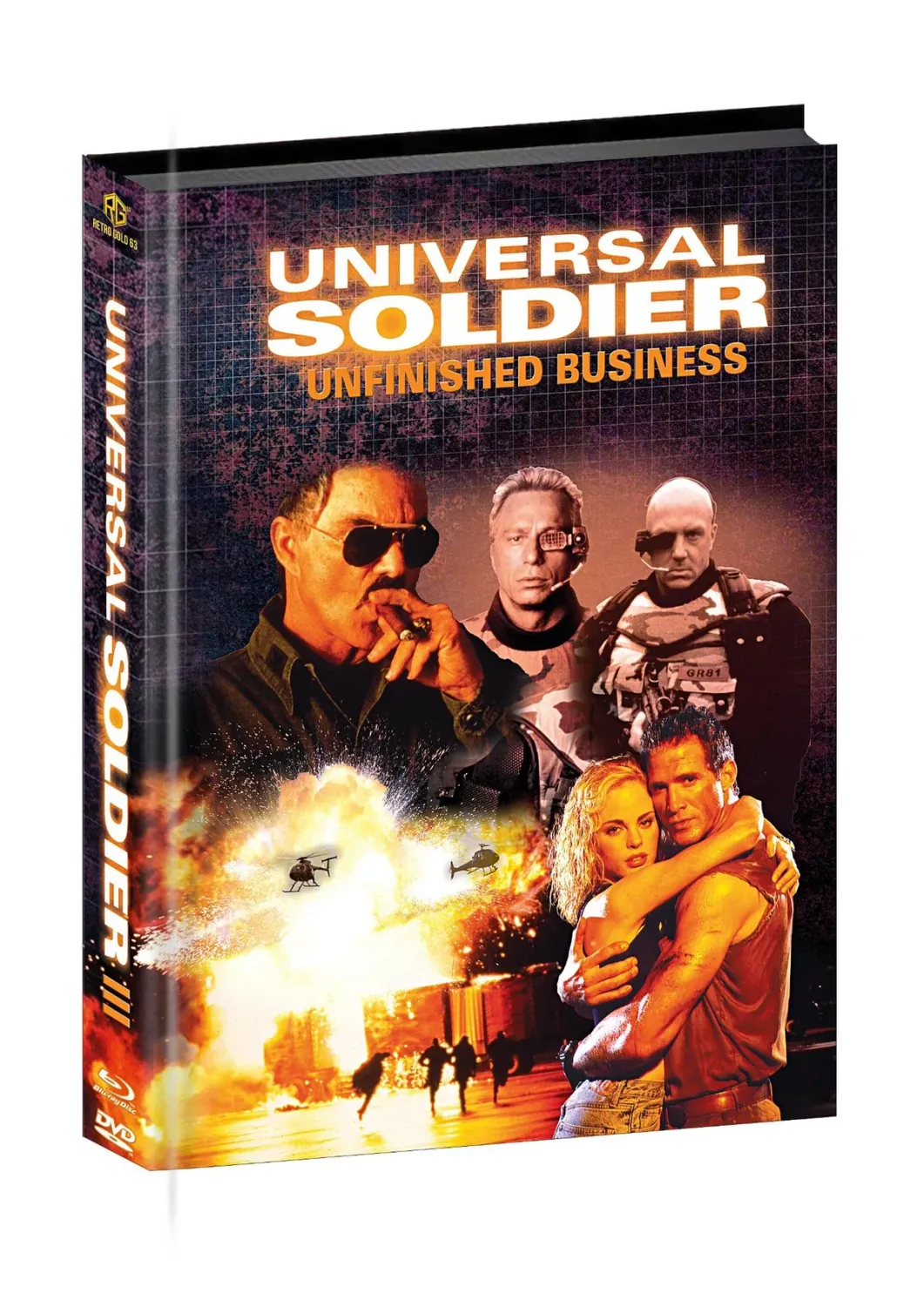 Universal Soldier: Unfinished Business Media book Unpadded Cover C German Packaging / English Audio / Region Free Preorder
