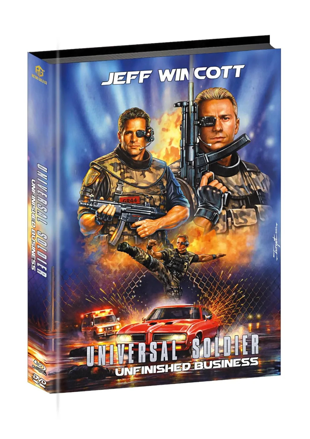 Universal Soldier: Unfinished Business Media book PPreorderadded Cover A German Packaging / English Audio / Region Free Preorder