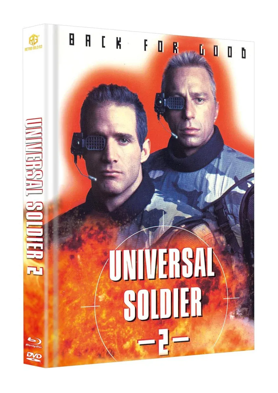 Universal Soldier: Brothers in Arms Media book Unpadded Cover B German Packaging / English Audio / Region Free Preorder