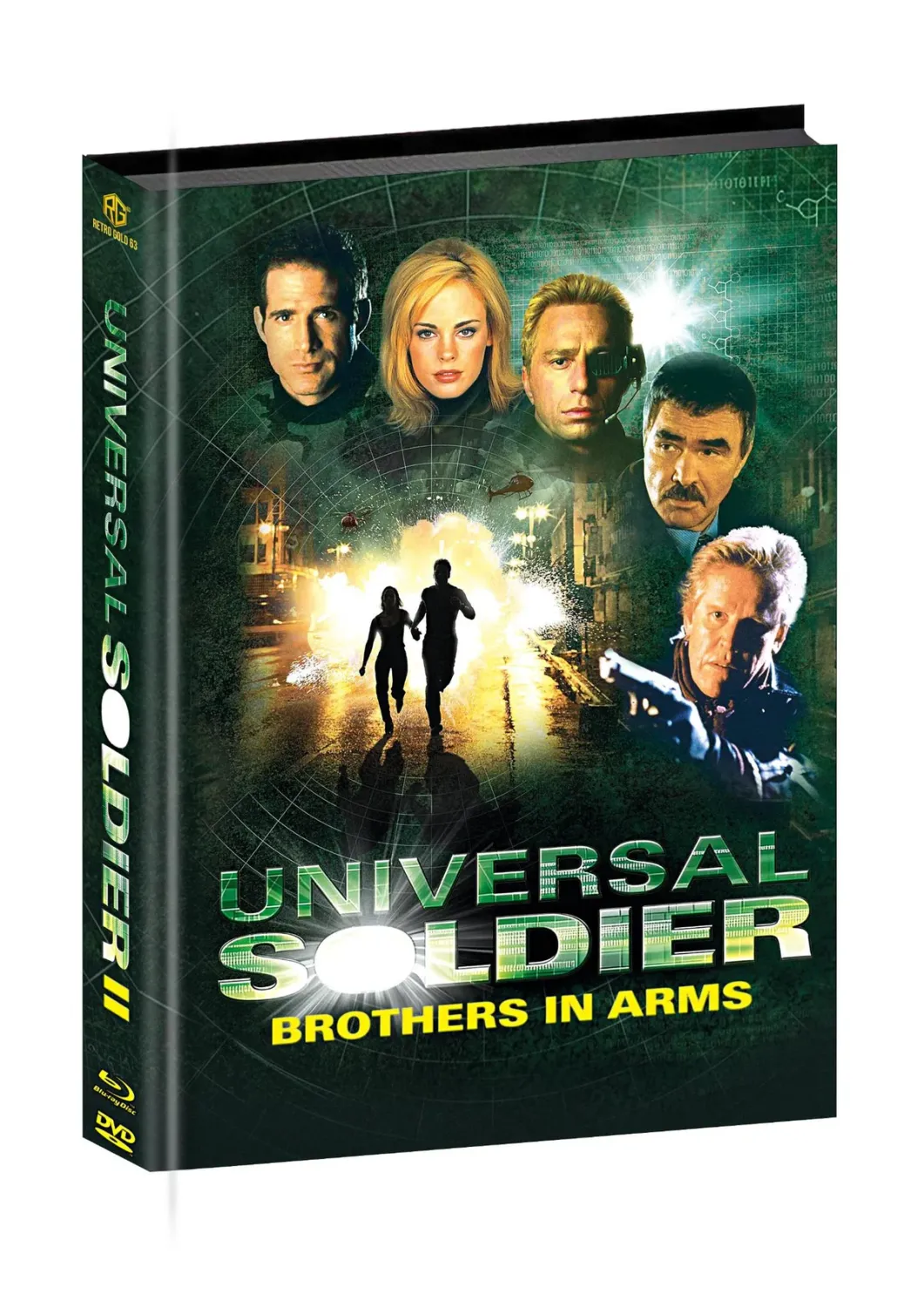 Universal Soldier: Brothers in Arms Media book Padded Cover C German Packaging / English Audio / Region Free Preorder