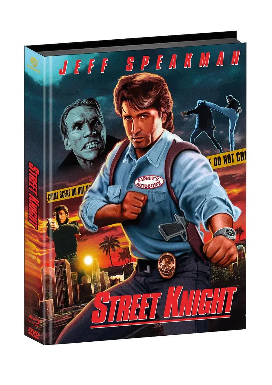 Clenched Fists Street Knight Media book Padded Cover A German Packaging / English Audio / Region Free Preorder