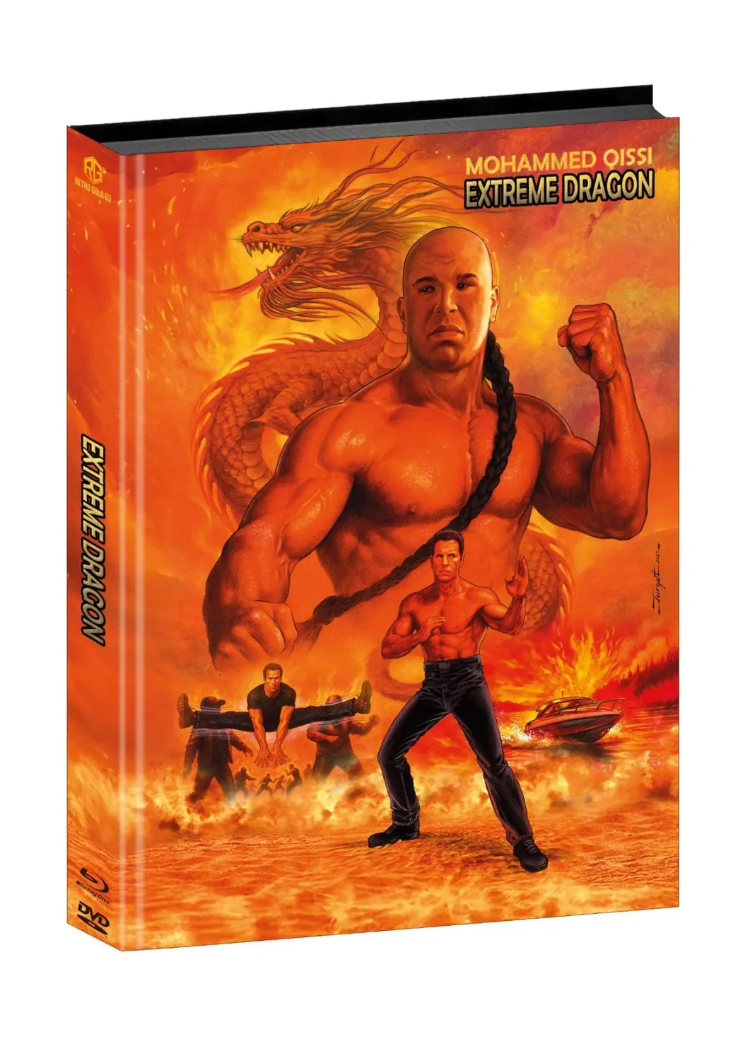 Extreme Dragon Media book Padded Cover A German Packaging / English Audio / Region Free Preorder