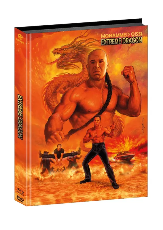 Extreme Dragon Media book Padded Cover A German Packaging / English Audio / Region Free Preorder