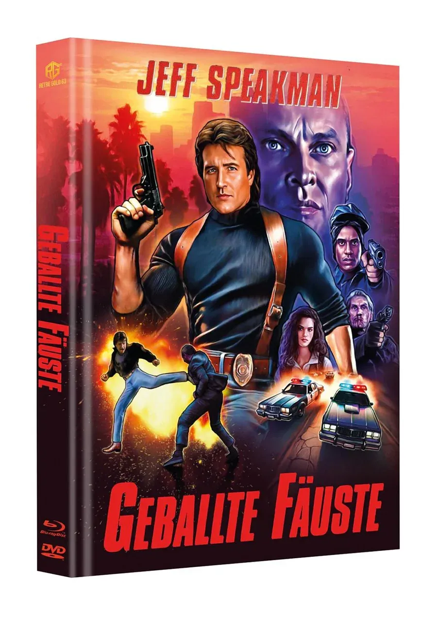 Clenched Fists Street Knight Media book Unpadded Cover B German Packaging / English Audio / Region Free Preorder