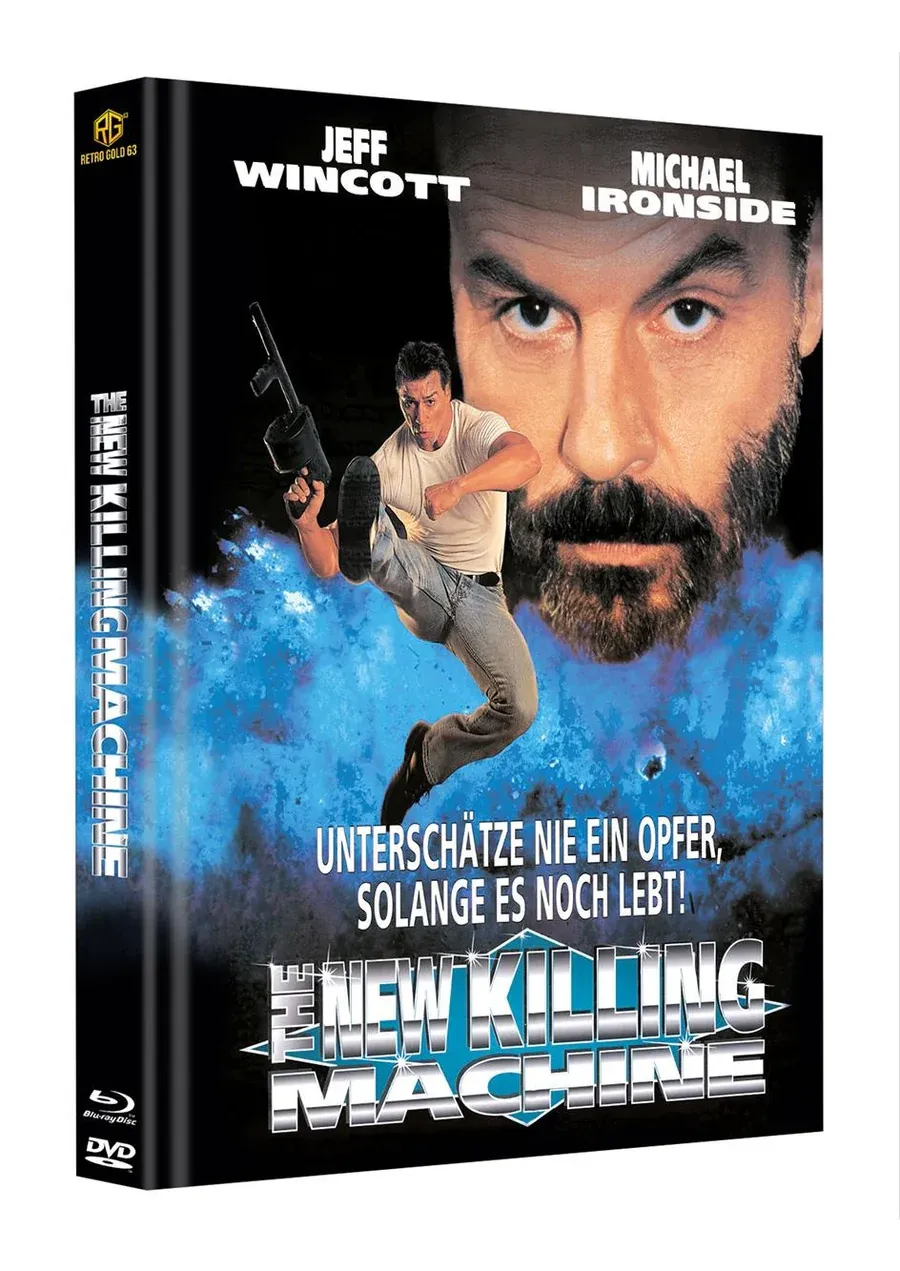 The New Killing Machine Media book Unwatted Cover B German Packaging / English Audio / Region Free Preorder