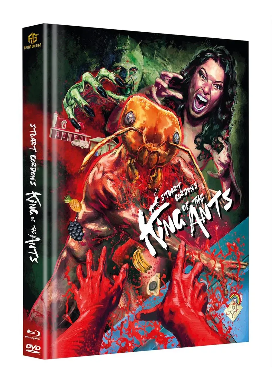 King of the Ants Media book Unpadded Cover B German Packaging / English Audio / Region Free Preorder