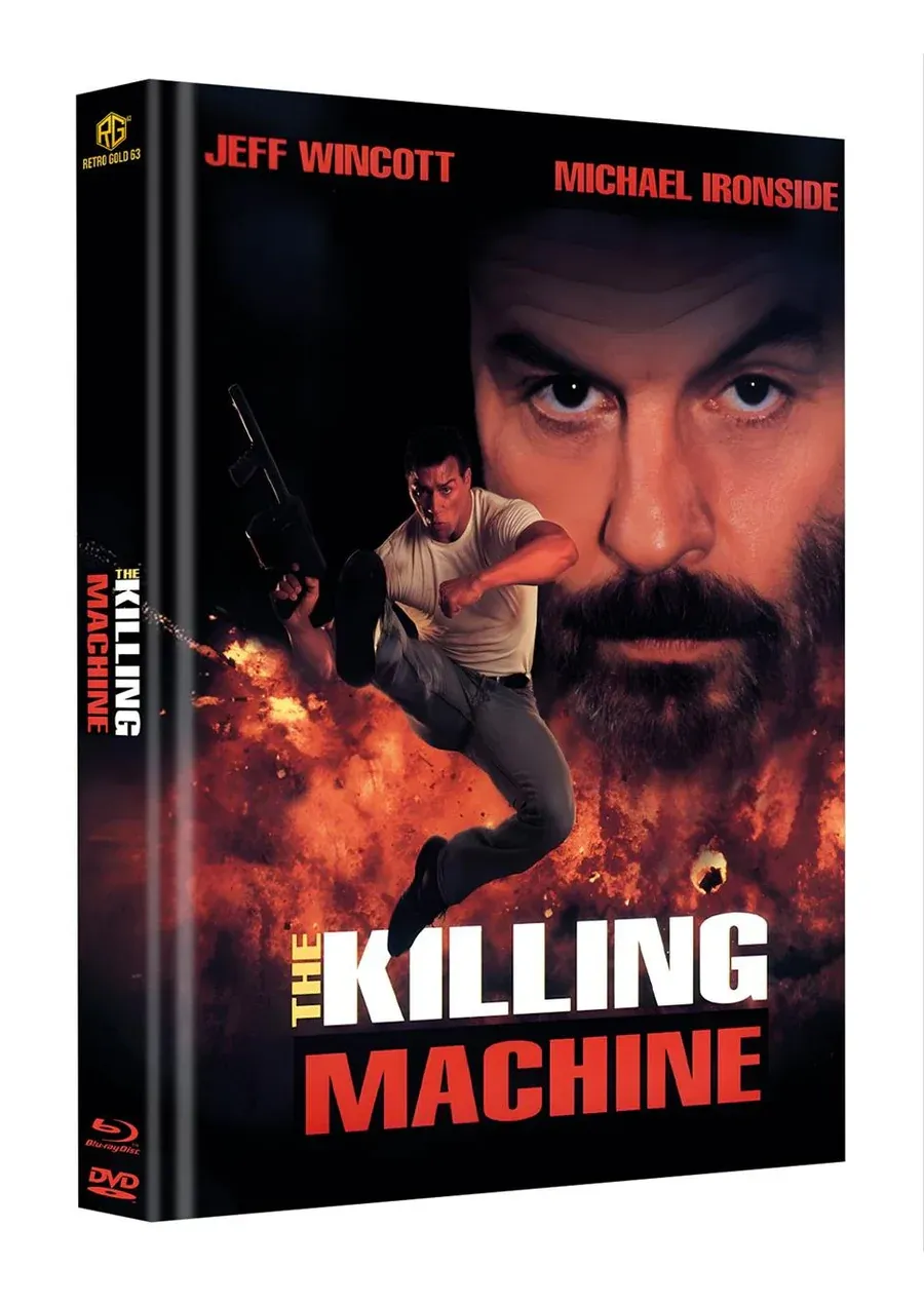 The New Killing Machine Media book Unwattiert Cover C German Packaging / English Audio / Region Free Preorder