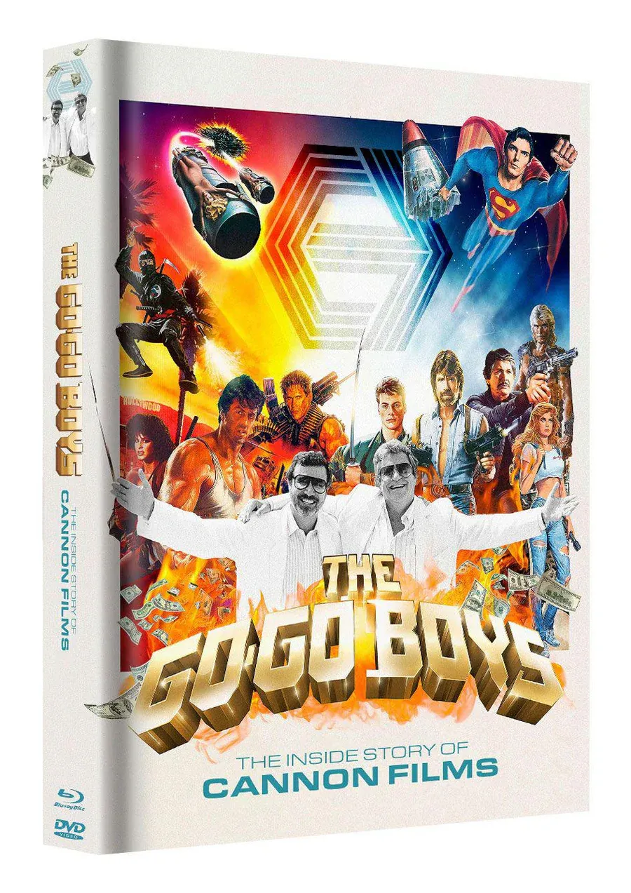 Cannon Films Media book Cover A German Packaging / English Audio / Region Free Preorder