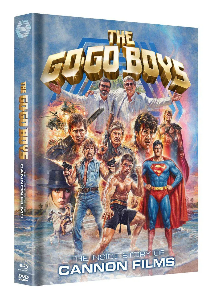 Go-Go Boys: The Inside Story of Cannon Films Mediabook Cover B German Packaging / English Audio / Region Free Preorder