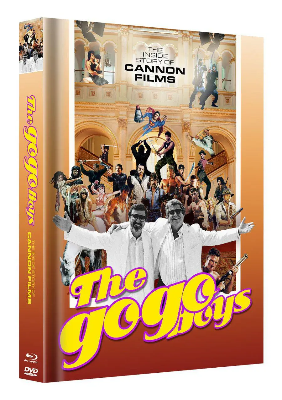 Go-Go Boys: The Inside Story of Cannon Films Media book Cover C German Packaging / English Audio / Region Free Preorder