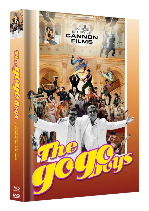 Go-Go Boys: The Inside Story of Cannon Films Media book Cover C German Packaging / English Audio / Region Free Preorder