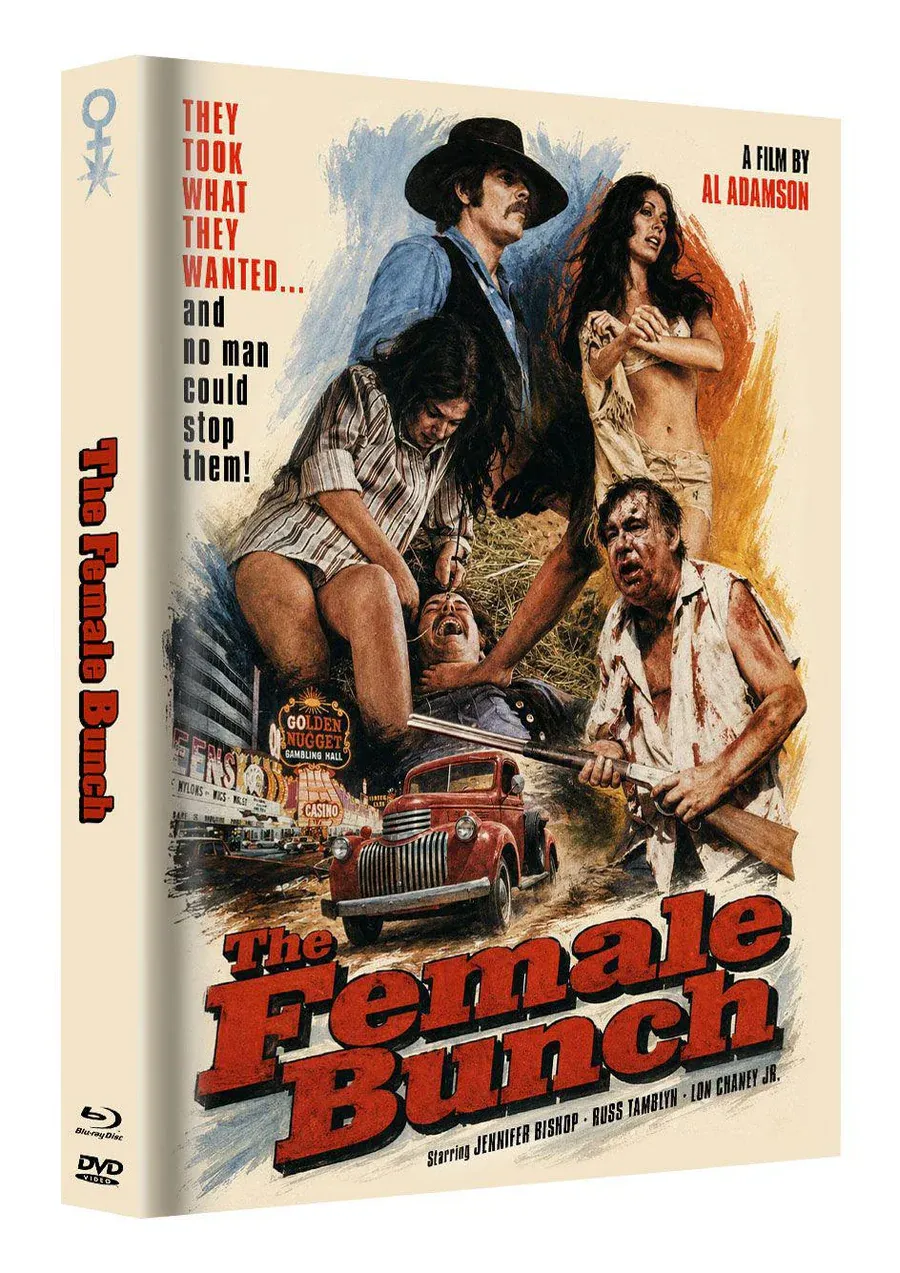 Female Bunch : Des Satan's Hot Cats Media book Cover C German Packaging / English Audio / Region Free Preorder
