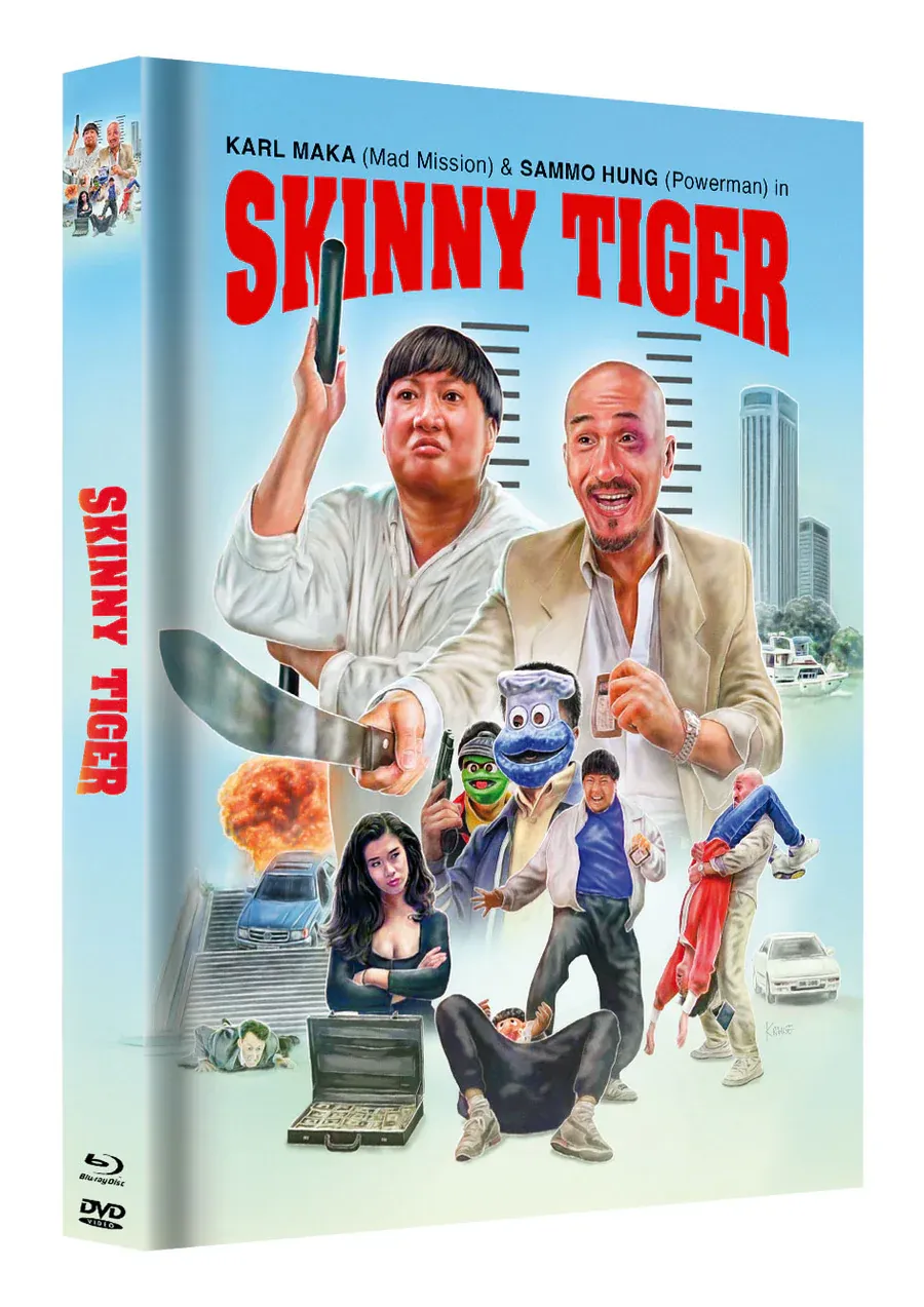 Skinny Tiger Media book Cover A German Packaging / English Audio / Region Free Preorder
