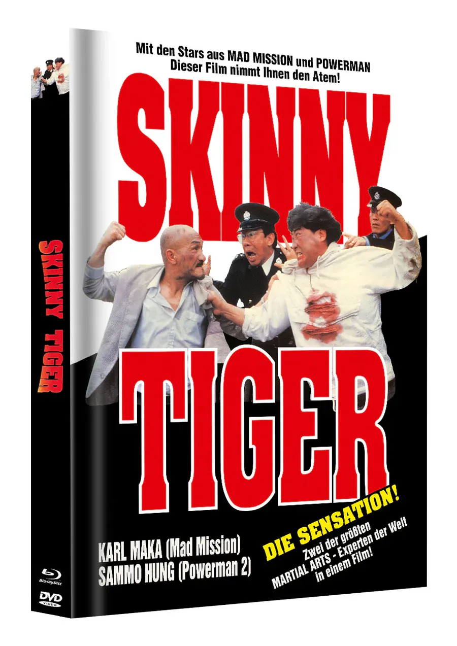 Skinny Tiger Media book Cover C German Packaging / English Audio / Region Free Preorder