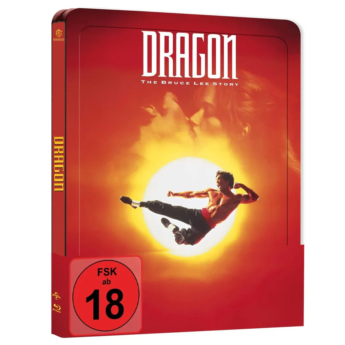 Dragon The Bruce Lee Story Steel Premium Book with embossed variant A with quarterslip German Packaging / English Audio / Region Free Preorder