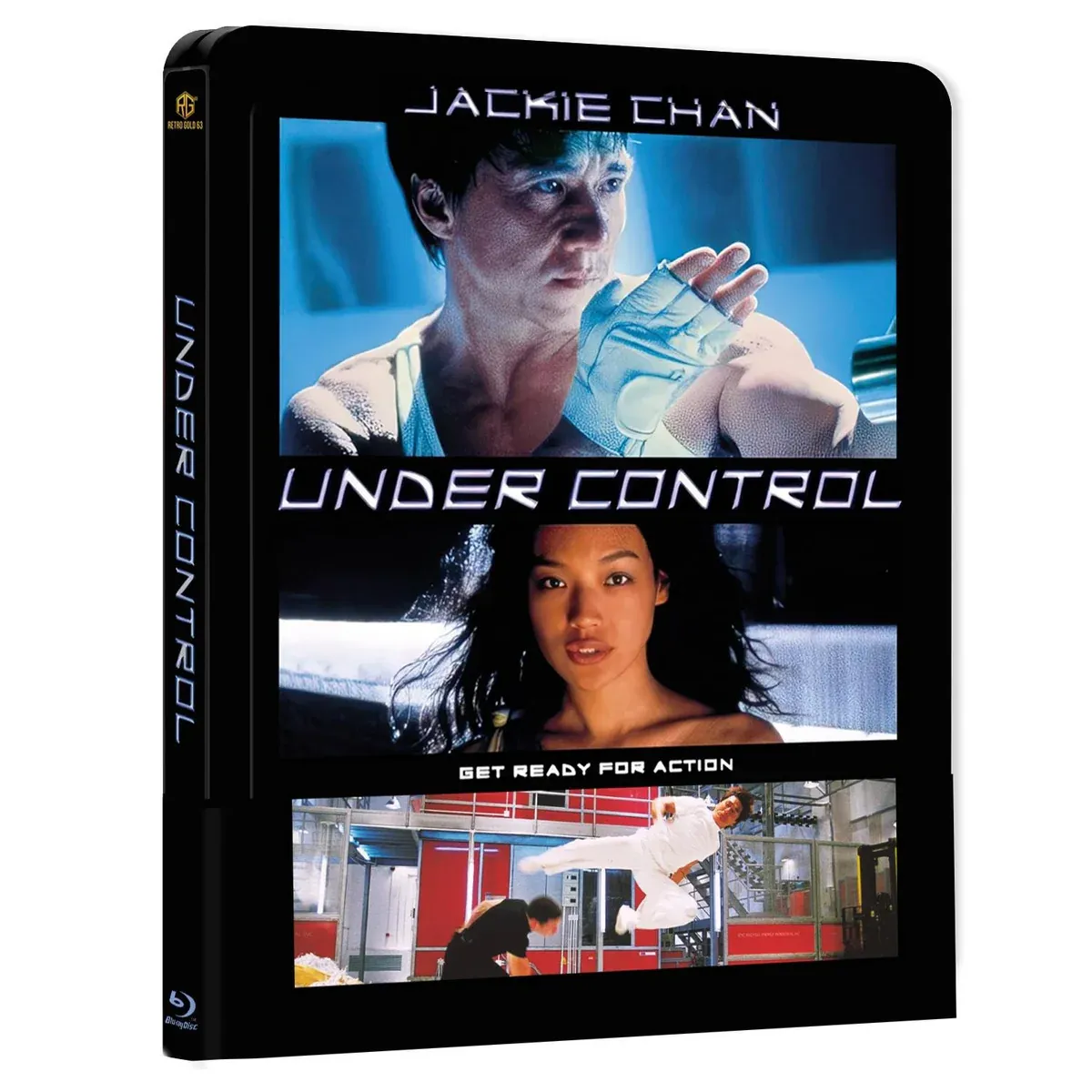 Under Control Steel Premium Book with embossing variant A with quarterslip German Packaging / English Audio / Region Free Preorder