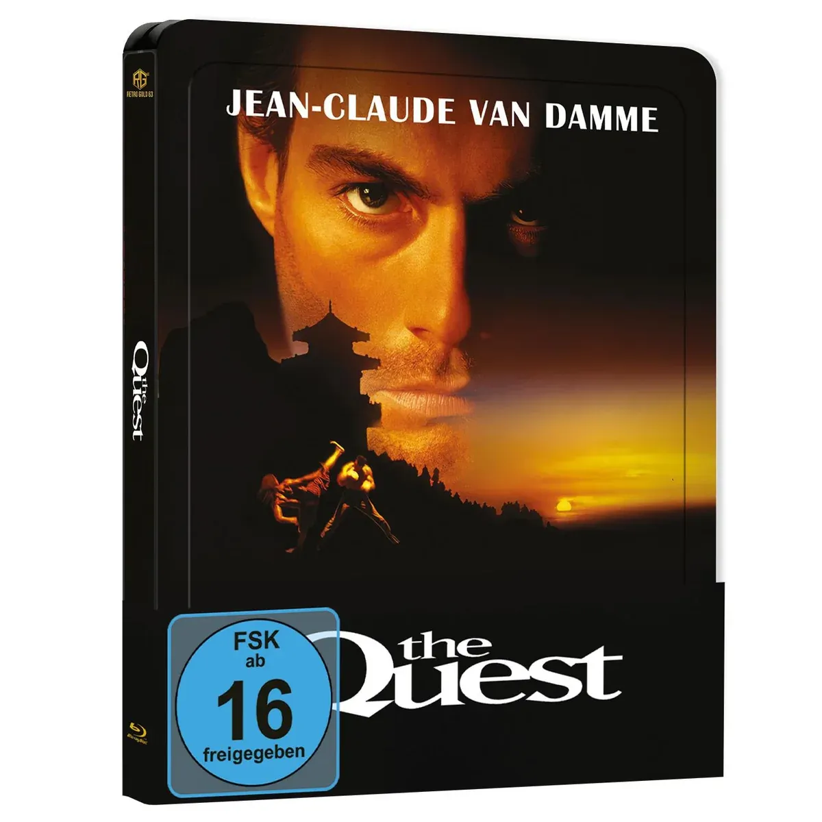 The Quest Steel Premium Book with embossed variant A with quarterslip German Packaging / English Audio / Region Free Preorder