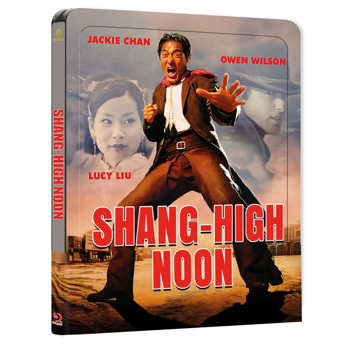 Shanghai Noon Steel Premium Book with Embossing Variant A with Quarterslip German Packaging / English Audio / Region Free Preorder