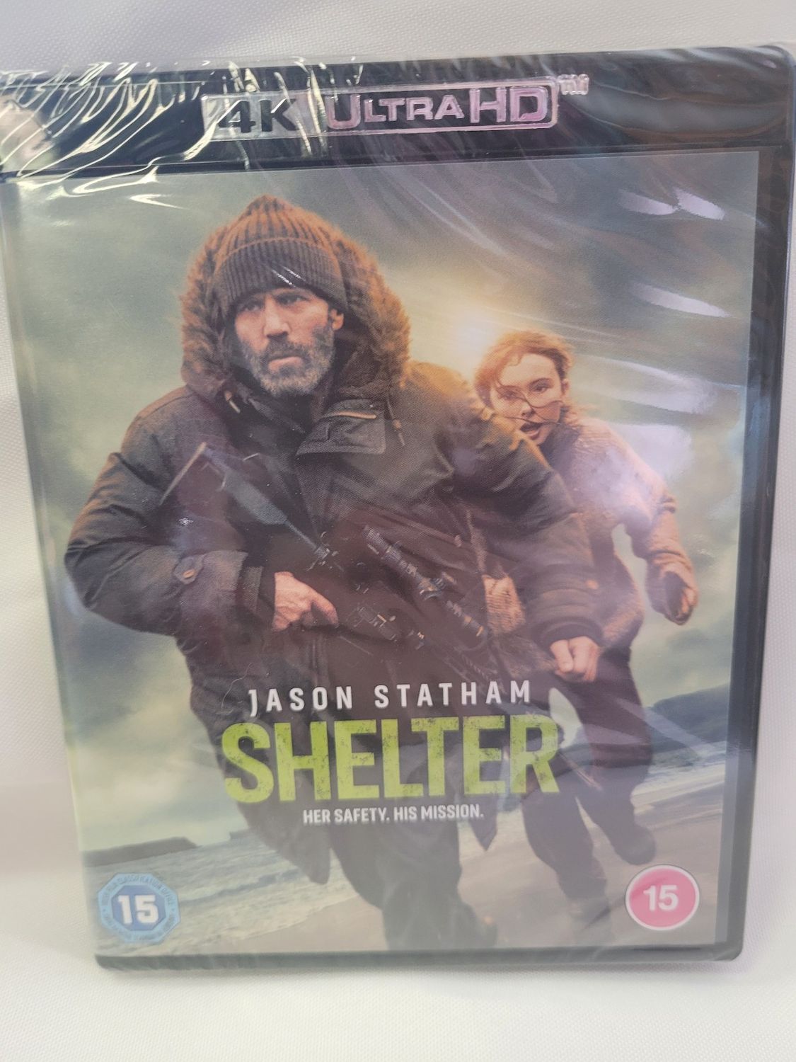 SHELTER (2026) Jason Statham 4K UHD Blu-Ray