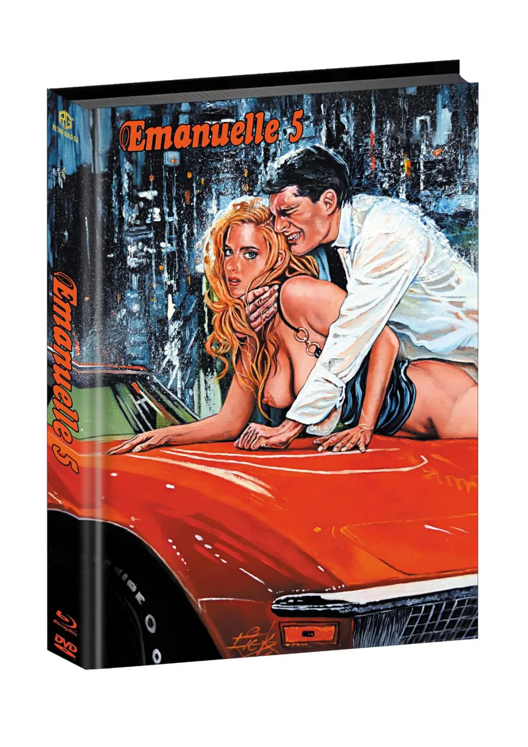Joe D’Amato's EMANUELLE 5 aka PASSION'S FLOWER aka FORBIDDEN AFFAIRS Mediabook Wattiert Cover A German Packaging / English Audio / Region Free Preorder