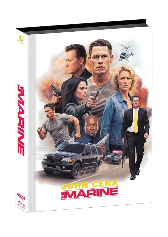 The Marine UNRATED VERSION Media book Watted Cover A German Packaging / English Audio / Region Free Preorder