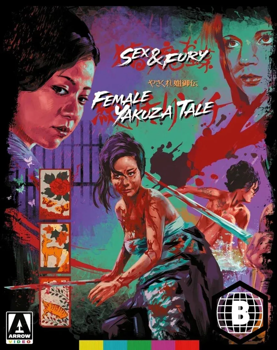 Sex And Fury / Female Yakuza Tale Limited Edition Blu-Ray (B) Arrow