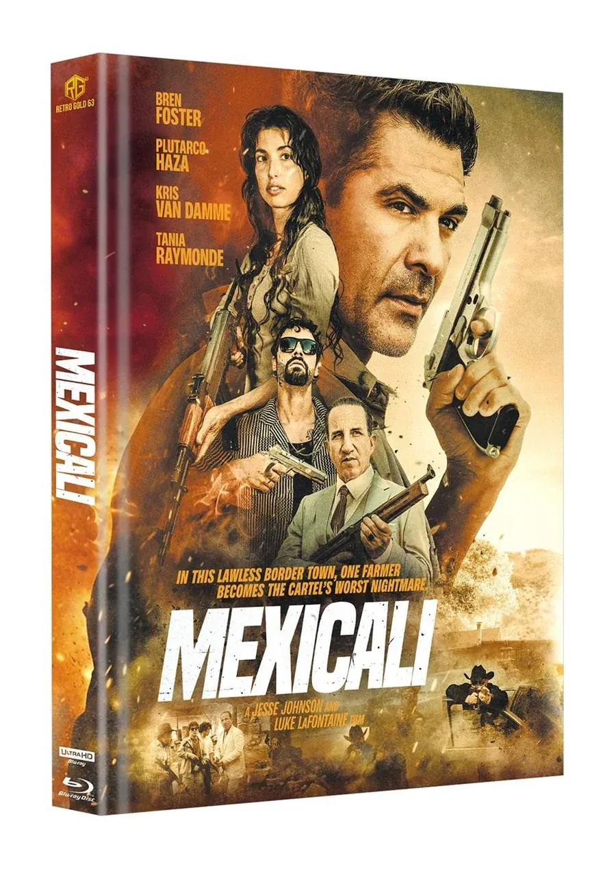 Mexicali 4K UHD + Blu ray Media book Unwatted Cover B German Packaging / English Audio / Region Free Preorder