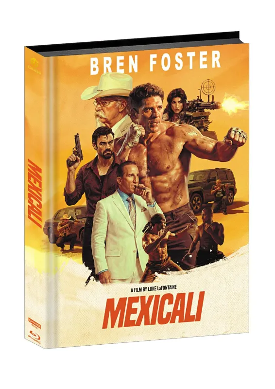 Mexicali 4K UHD + Blu ray Media book Wattiert Cover A German Packaging / English Audio / Region Free Preorder