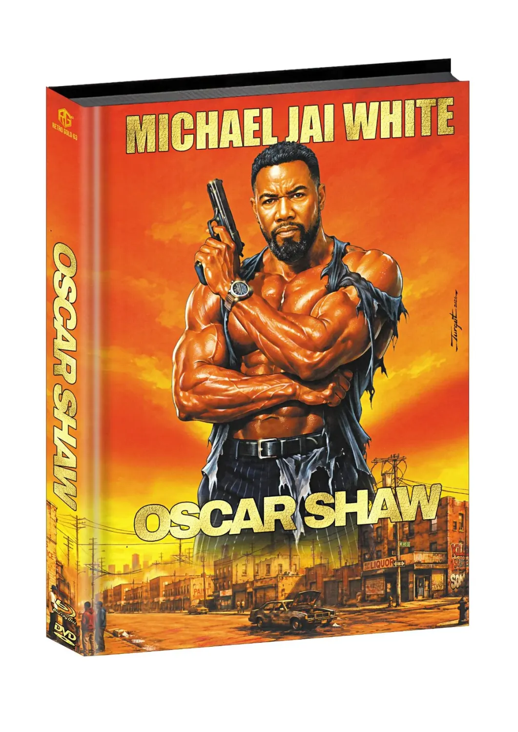 Oscar Shaw Mediabook Paddles Cover A German Packaging / English Audio / Region Free Preorder