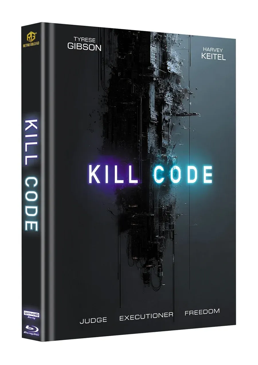 KILL CODE aka HARD MATTER 4K UHD + Blu ray Mediabook Unwatted Cover B  German Packaging / English Audio / Region Free Preorder