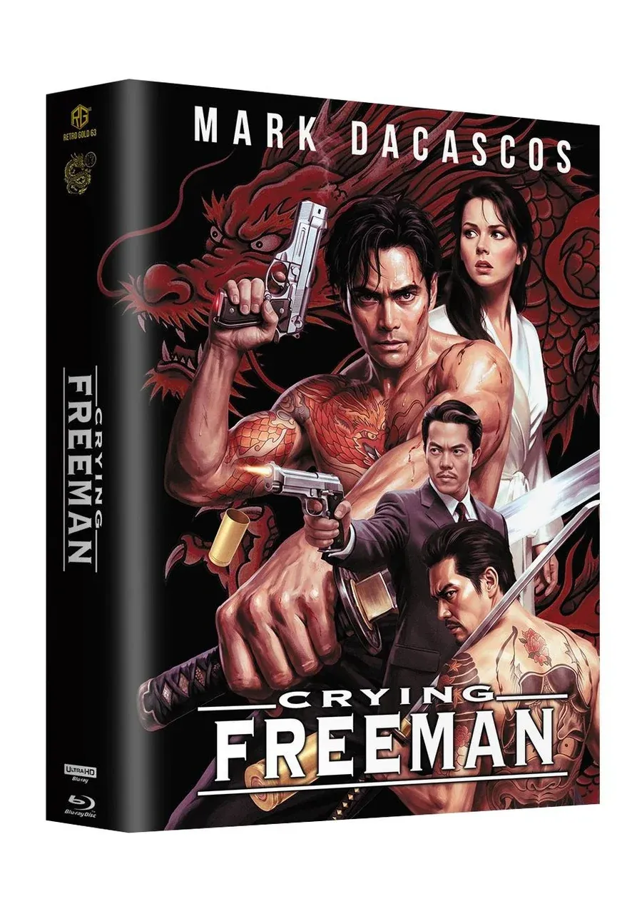 Crying Freeman Year of the Dragon 3 Disc Edition Mega Mediabook Cover A  German Packaging / English Audio / Region Free Preorder