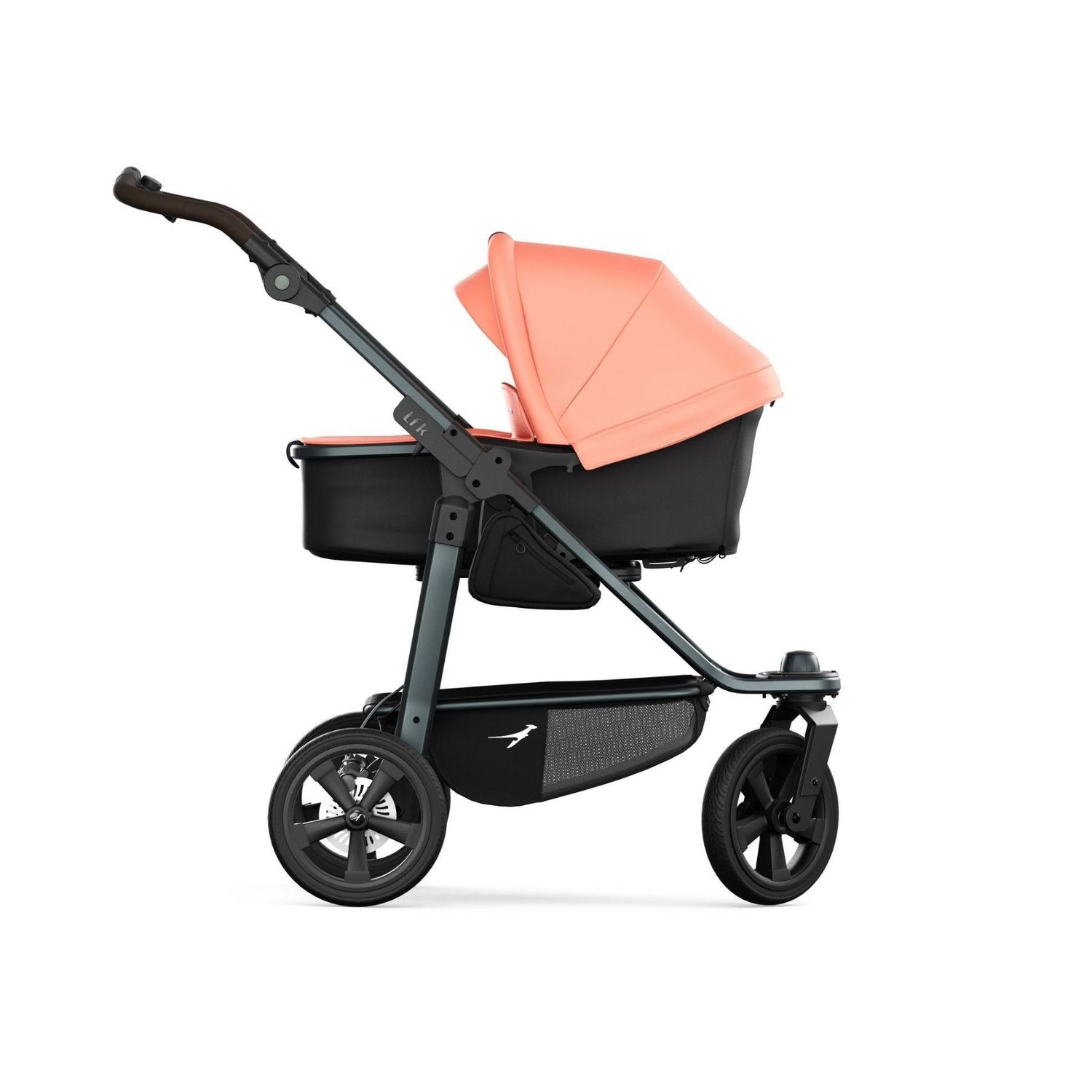 TFK Mono 3 Kombikinderwagen mit Luftkammer Reifen , Fb. Lachs TFK Mono 3 Kombikinderwagen mit Luftkammer Reifen , Fb. Lachs